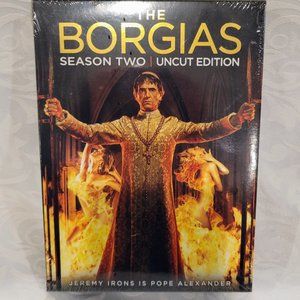 Jeremy Irons Stars in The Borgias - Season 2 Uncut Edition (sealed)